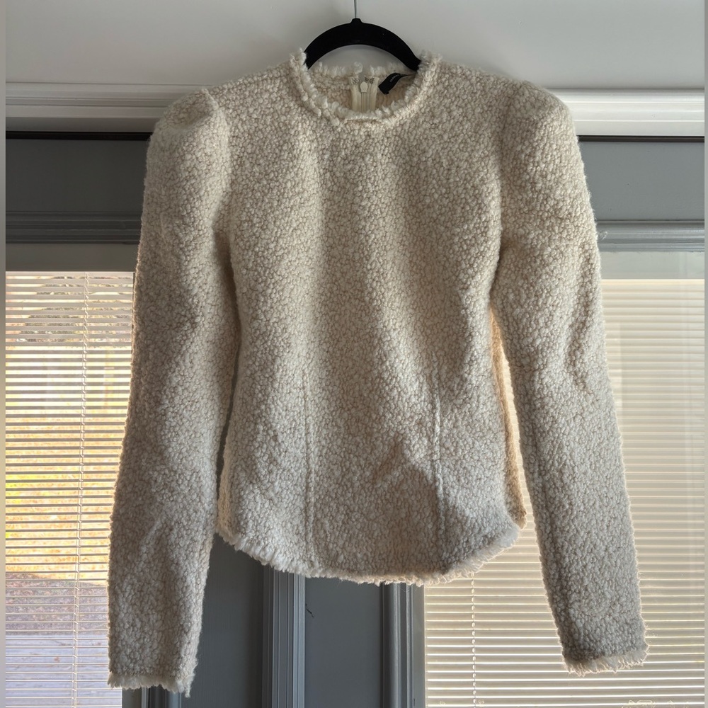 Isabel Marant Cream Textured Knit